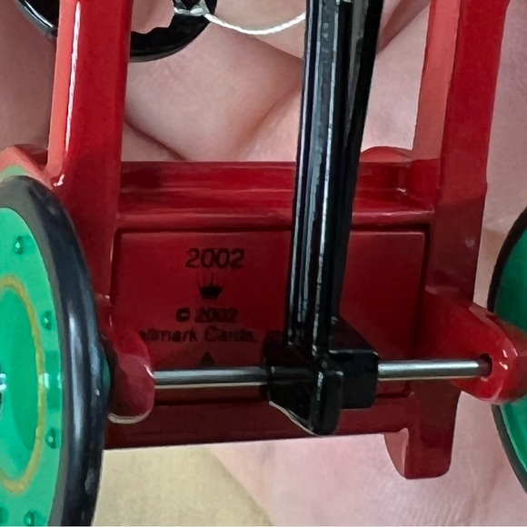 2002 Hallmark 1928 Jingle Bell Express Kiddie Car Classics Series #9 - Picture 6 of 8